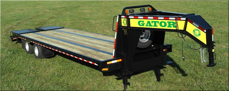 GOOSENECK TRAILER 30ft tandem dual - all heavy-duty equipment trailers special priced  Tuscarawas County, Ohio