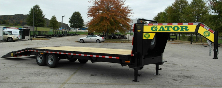 Gooseneck flat bed trailer for sale14k  Tuscarawas County, Ohio